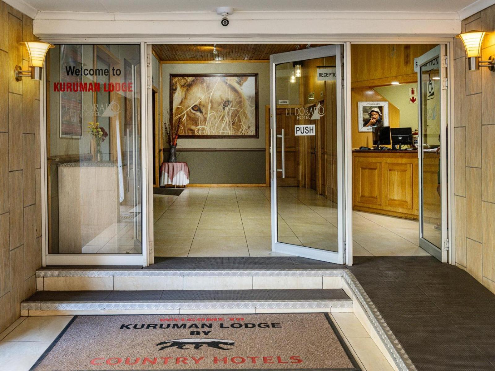 Kuruman Lodge Kültér fotó